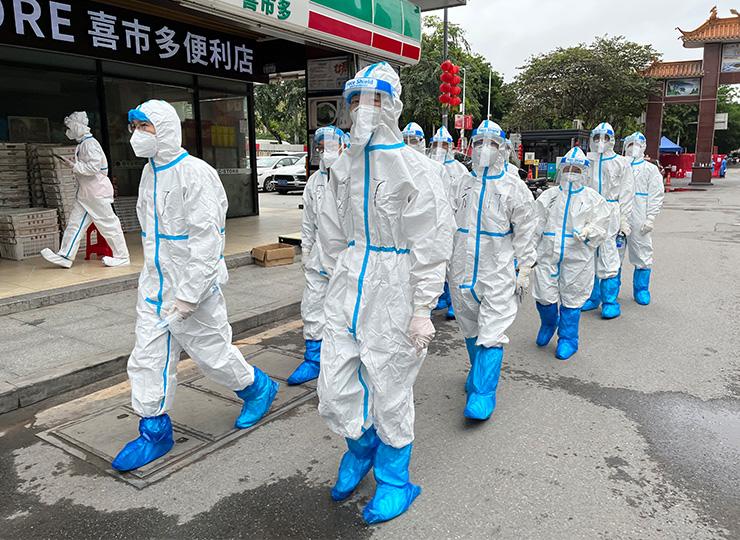 集团党员助力广州疫情封控区，筑牢抗疫“长城”